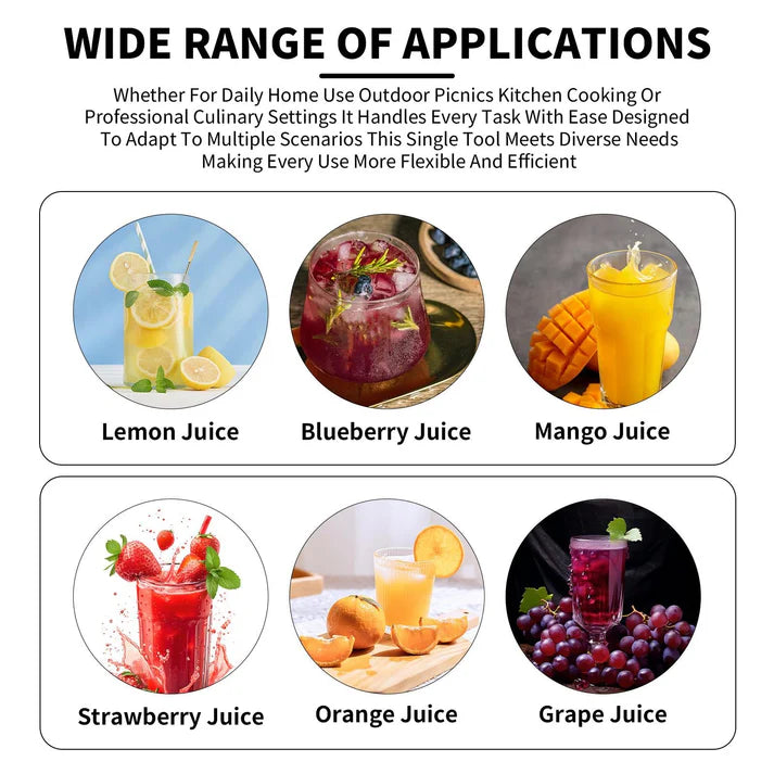 Citrus Squeezer | Stainless Steel or PP 🍋